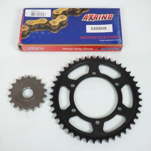 Kit Chaîne Axring Pour Moto Yamaha 1000 Yzf R1 Sp-R Ohlins 2010 18x44 Neuf