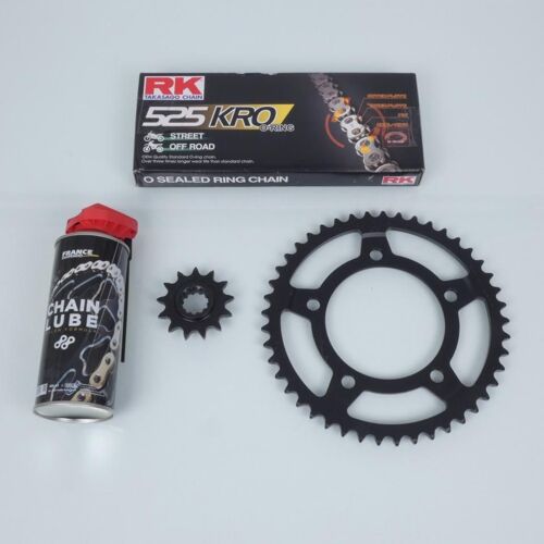 Kit Chaîne Fe Pour Moto Honda 600 Hornet 1999 À 2001 13x45 Pas 525 / Pc34 Neuf