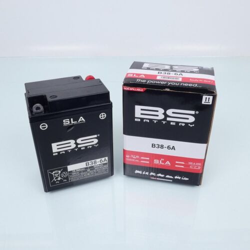 Batterie Sla Bs Battery B38-6a Sla / 6v 13.7ah Pour Moto Neuf