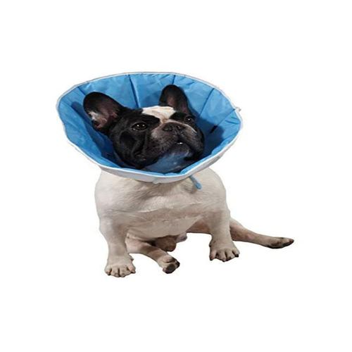 Collerette De Protection En Tissu Chien Et Chats Confortable Taille M 24 À 30 Cm( Tour De Cou)