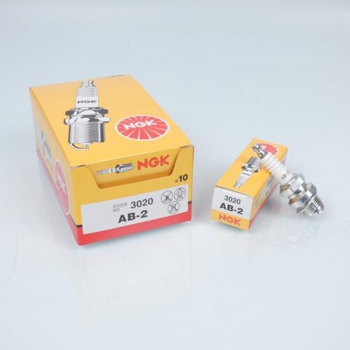 Bougie D'allumage Ngk Ab-2 Pour Moto Neige Auto / 3020 / Par 10 Neuf