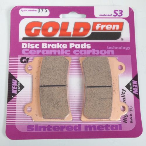 Plaquette De Frein Gold Fren Pour Moto Yamaha 750 Fz 1989 À 1992 Avg/Avd Neuf