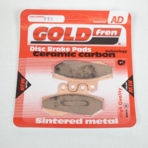 Plaquette De Frein Gold Fren Pour Peugeot 50 Xr6 2003 À 2007 Avg Neuf