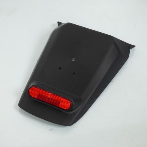 Bavette Arrière P2r Pour Scooter Yamaha 50 Bws 2004 À 2017 Catadioptre Oblong Rouge Neuf