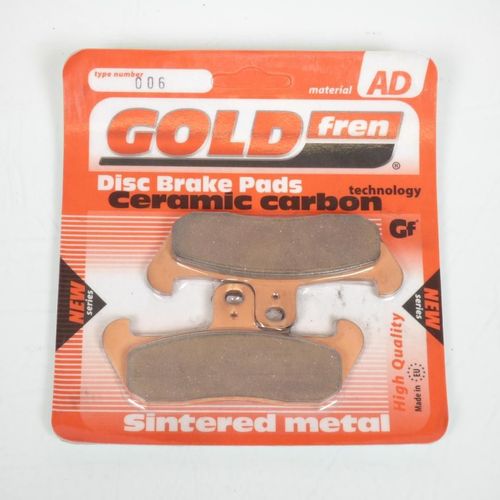 Plaquette De Frein Gold Fren Pour Moto Yamaha 125 Tdr R Lightburner 1993 À 1994 Avg / 3sh2/3xe2 Neuf