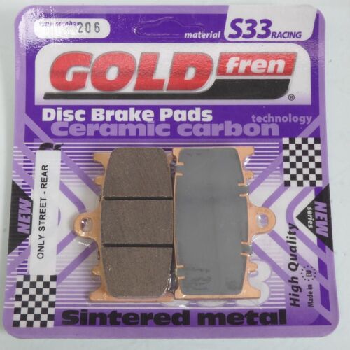 Plaquette De Frein Gold Fren Pour Suzuki 1500 Vl Intruder C 2005 À 2008 Ard / K5/K6/K7/K8 Neuf