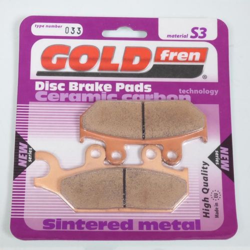 Plaquette De Frein Gold Fren Pour Moto Yamaha 600 Xt E 1992 À 2003 Avg Neuf