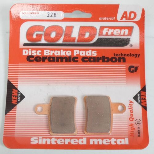 Plaquette De Frein Gold Fren Pour Moto Beta 80 Rev 2008 À 2008 Ard Neuf
