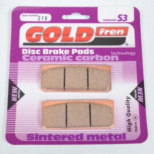 Plaquette De Frein Gold Fren Pour Moto Nissin Etrier Racing 3910 Avg Neuf