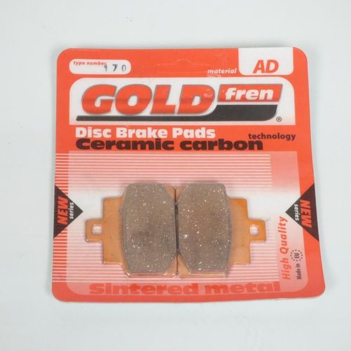 Plaquette De Frein Gold Fren Pour Scooter Aprilia 125 Sr 1999 À 2002 Avg Neuf