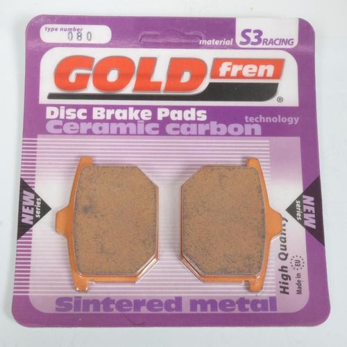 Plaquette De Frein Gold Fren Pour Moto Honda 500 Cx 1979 À 1981 Avg/Avd / Ca/Cb/Z/A/B Neuf