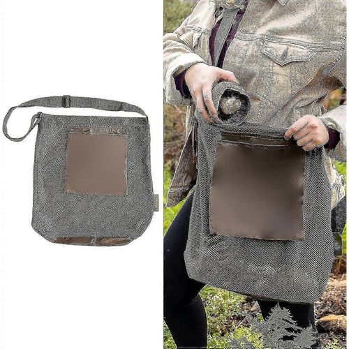 Sac de cueillette de champignons, sac de chasse aux champignons, sac de cueillette en filet pour champignons, alternatives aux paniers à champignons, sac à champignons morilles