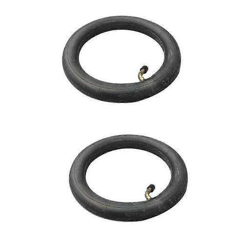 2pcs 8 Pouces 8x1 1/4 Chambre À Air De Scooter Avec Valve Courbée Convient À Un Vélo Pliant Scooter Électrique / À Gaz