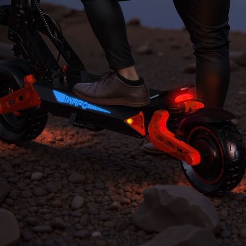 Iwafo Is2 Trottinette Electrique Adulte Pliable 1500w Autonomie 60km 45km/H Roues 10" 48v 15a