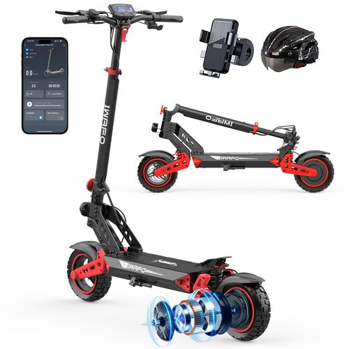 Iwafo Is2 Trottinette Electrique Adulte Pliable 1500w Autonomie 60km 45km/H Roues 10" 48v 15a