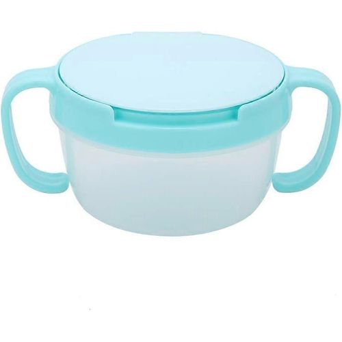 Bol D'alimentation Pour Bébé Récipients À Collation Anti-Éclaboussures Récipients À Déjeuner À Double Poignée Sans Bpa