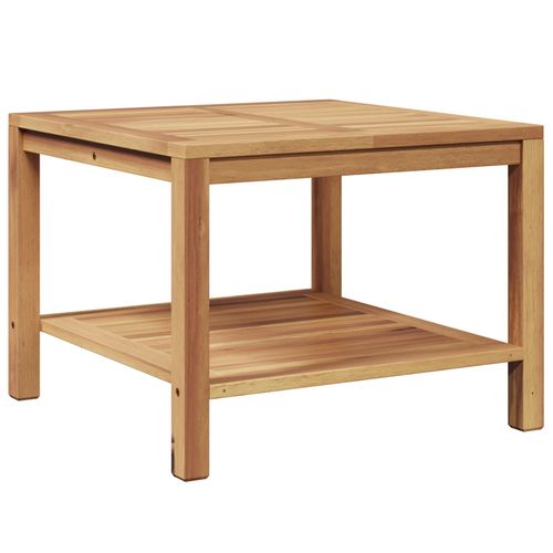 Vidaxl Table Basse Marron 60 X 60 X 45 Cm Bois De Teck Massif