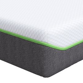 vidaXL Matelas Blanc, Gris 70 x 200 cm