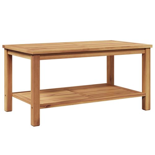 Vidaxl Table Basse Marron 90 X 50 X 45 Cm Bois De Teck Massif