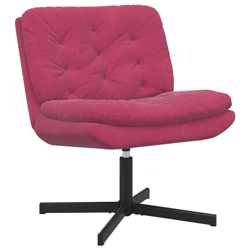 Vidaxl Fauteuil Relaxant Pivotant Rouge Bordeaux 63 X 75 X 76 Cm