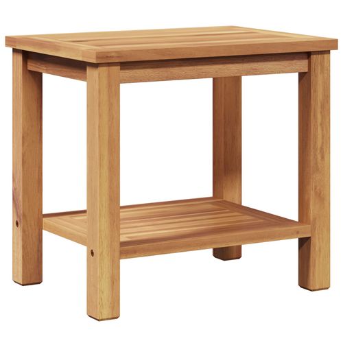 Vidaxl Table Basse Marron 50 X 35 X 45 Cm Bois De Teck Massif