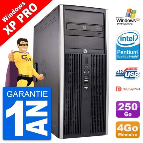 PC Tour HP Elite 8300 Intel Dual-Core G630 RAM 8Go Disque 250Go Windows XP