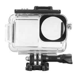 Boîtier étanche pour caméra d'action 40m / 131ft Coque de plongée de protection étanche avec support pour DJI Osmo Action 3