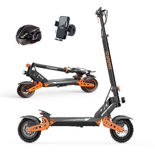 Trottinette Electrique Adulte Pliable Iwafo Is2 Max Roues 10" 54v 20a 2000w Autonomie 100km 50km/H