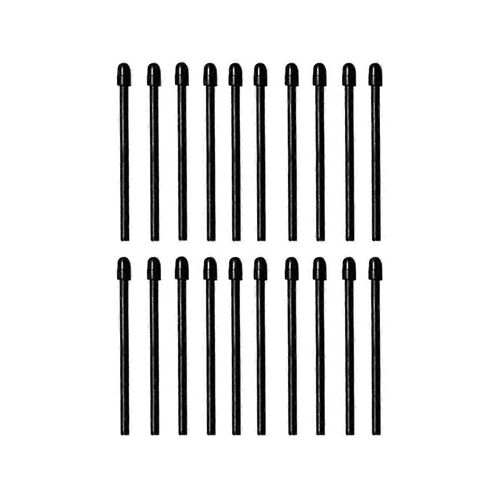 (Pack De 20) Pointeur Pointes / Pointes De Stylo Marqueur Pour 2 Remarquables Stylets De Remplacement Soft Nibs / Embouts Noir
