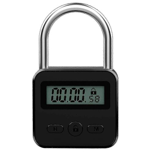 Serrure de minuterie en métal Temps LCD 99 heures Max Timing USB Minuterie Cadenas-Bon