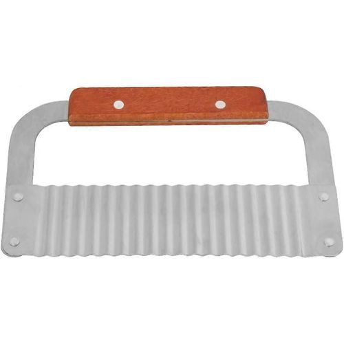 Trancheuse,Cutter,Poignée en bois dur,Cire,Savon,Trancheuse ondulée,Coupe-moule,Fruits,Légumes,Ondulé,froissé,Outils de coupe