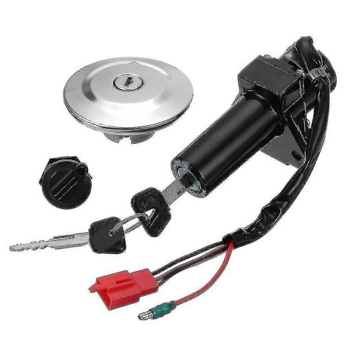 Ybr125 Ybr 125 2007-2014 Contacteur D'allumage Bouchon De Carburant Clé De Serrure De Siège