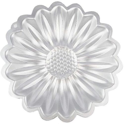 10 Pouces Fleur De Soleil En Forme D'aluminium 3d Moule À Gâteau Moule À Pâtisserie Moule À Gâteau En Étain - Fleur De Soleil