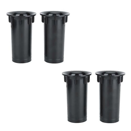4pcs T1 Haut-Parleur De Basse Abs En Plastique Lisse Paroi Intérieure Tube Inversé Pour Haut-Parleurs De 5-6 Pouces