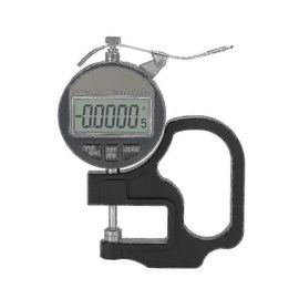 0,001 mm de jauge d'épaisseur numérique Micromètre électronique dans la gamme 0-12,7 mm pour outil de mesure de fil de papier en cuir et en tissu-