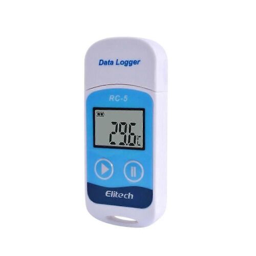 ELitech RC-5 Enregistreur de données de température USB numérique de haute précision pour le laboratoire de transport frigorifique de stockage d'entrepôt