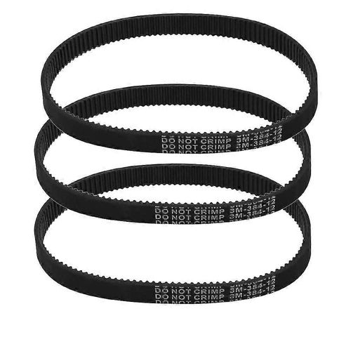 3pcs -384-12 Courroie D'entraînement Pour Vélo Électrique E-Bike Scooter Moto
