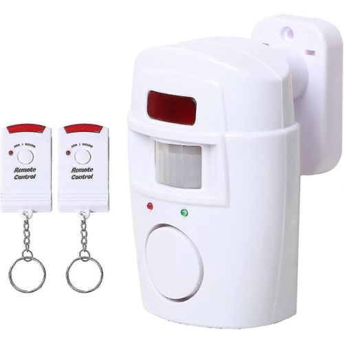 Abri De Jardin Sans Fil À Détection De Mouvement Alimenté Par Batterie - 2 X Télécommande