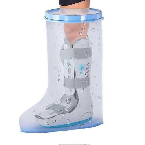 Housse De Plâtre Extra Large Étanche Pour La Douche Avec Fond Antidérapant Pour Protection De Plâtre De Jambe Pour Les Plaies Chirurgicales De La Jambe 