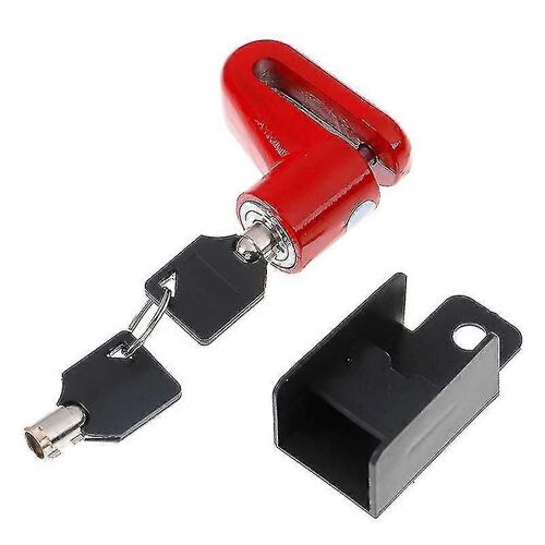 1pc Vélo Antivol Disque Disque Frein Rotor Serrure Pour Scooter Vélo Serrure De Sécurité