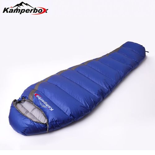 Sac De Couchage Hiver Grand Froid - Duvet Ultra-Léger Kamperbox Cozy 600 - Confort Optimal Pour Camping & Randonnée)