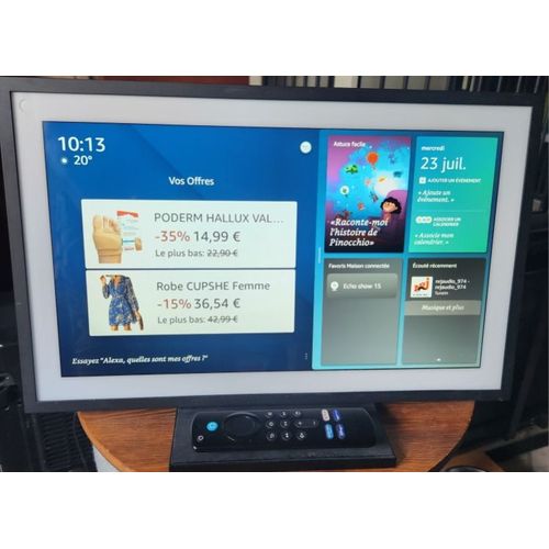 Enceinte connectée Echo show 15 première génération