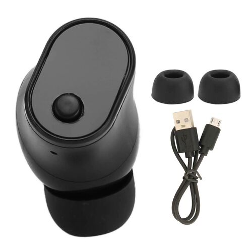 Mini écouteurs Bluetooth simples Réduction du bruit Bluetooth 5.2 Affichage numérique ergonomique Casque sans fil à oreille unique