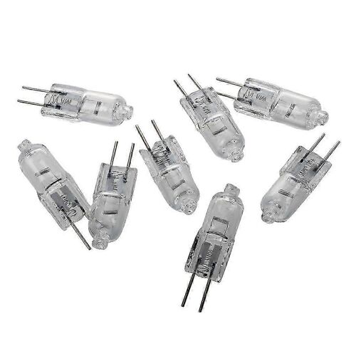12V 20W Ampoule Halogène Lampe Lumière Blanche Chaude Base Bi-Pin 8 Pcs