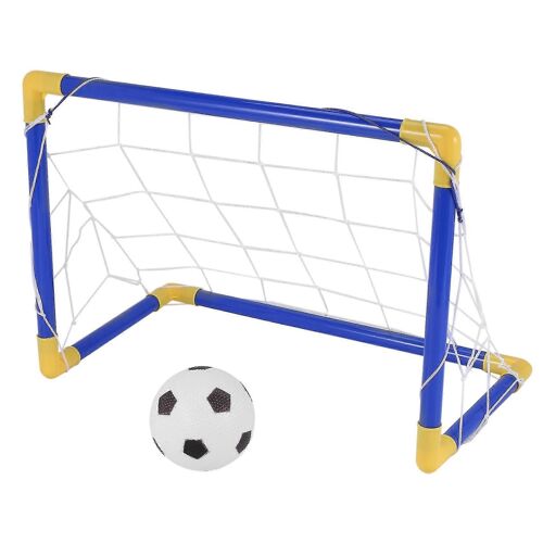 Intérieur Mini Pliant Football Football Ballon But Post Net Ensemble + Pompe Enfants Sport En Plein Air Maison Jeu Jouet Ch