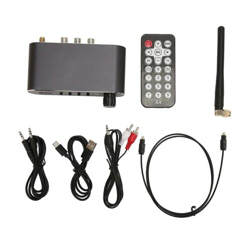 Récepteur et émetteur audio Bluetooth 5.1,adaptateur audio coaxial à fibre optique multifonction HiFi pour téléviseur,ordinateur,chaîne stéréo domestique