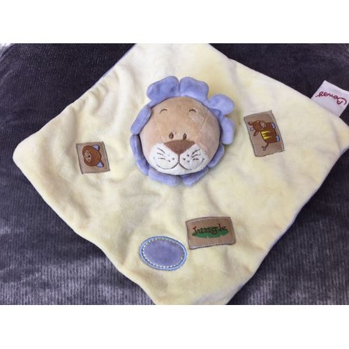 Doudou Plat Lion Bengy 