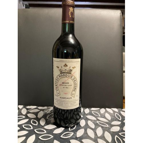 Margaux Château Marquis D'Alesme Becker Année 1997