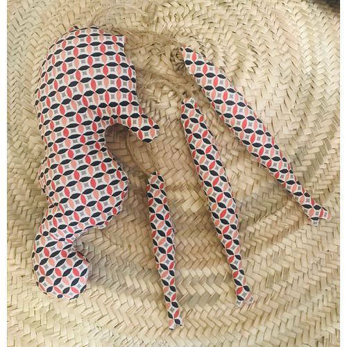 Ensemble hippocampe et sardines tissu à suspendre