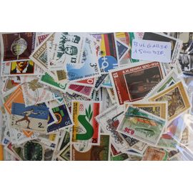 Bulgarie 1500 Timbres Différents